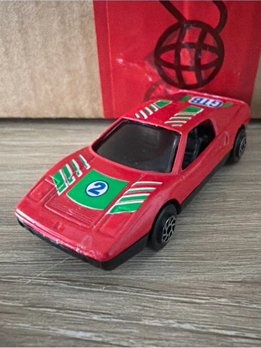 1985-1989 Ferrari 328 GTB Collectible 1/64 Scale Diecast Diorama Model
